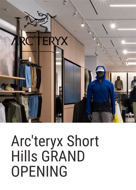 arcteryx short hills nj.